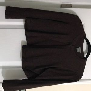 Ann Taylor brown shrug sweater size medium